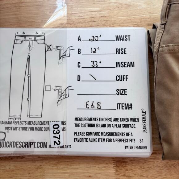 Polo Ralph Lauren Chino Pants 38x34 The Prospect Straight Flat Front Khaki Mens - Picture 2 of 12